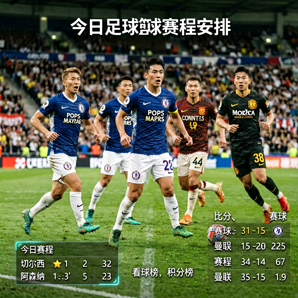 今日足球篮球赛程安排
